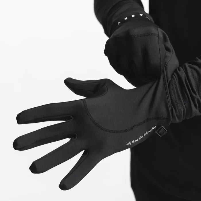 Gloves and Sleeves Men ASRV Aeroheat Lightweight Gloves Blackwhite