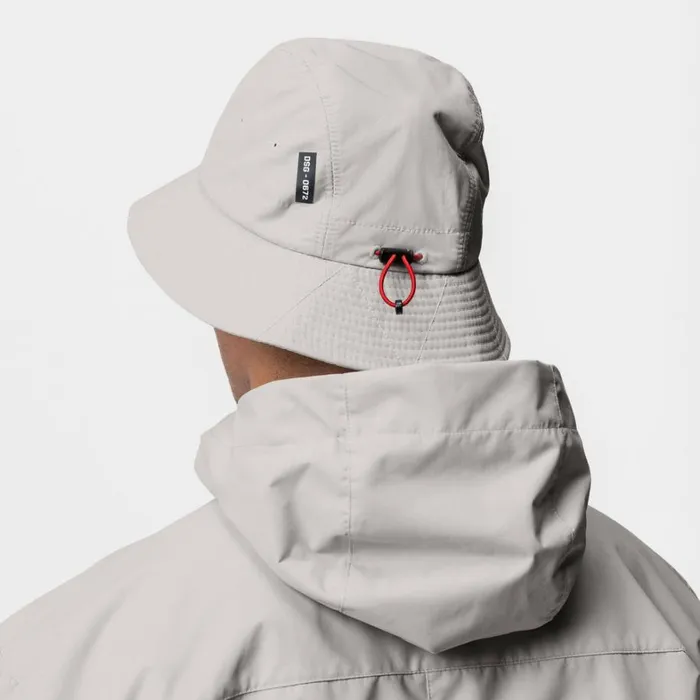 Hats and Headwear Men ASRV Hipora Bucket Hat Stone 034patch Logo034