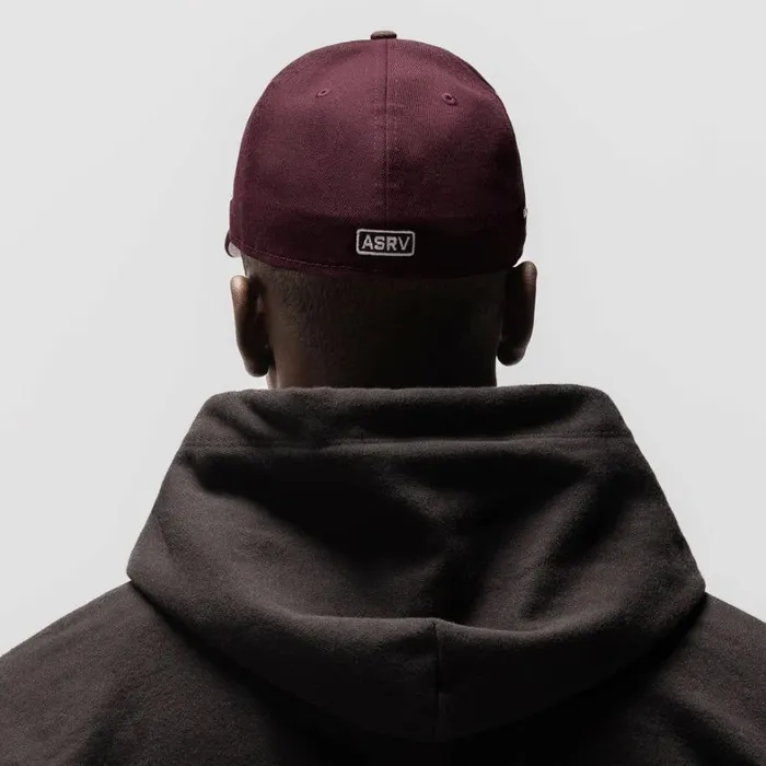 Hats and Headwear Men ASRV New Era 59Fifty Low Profile Hat Maroonwhite wings