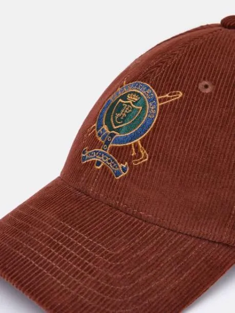 Hats Gloves and Scarves MenWomen Joules Burgundy Corduroy Cap