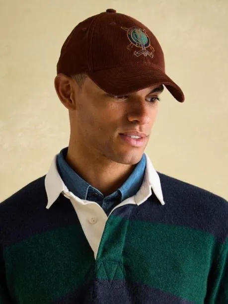Hats Gloves and Scarves MenWomen Joules Burgundy Corduroy Cap