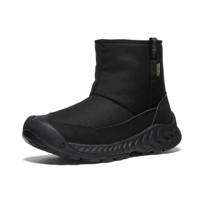 Hood NXIS Pull On Waterproof Black Boot Women KEEN Winter