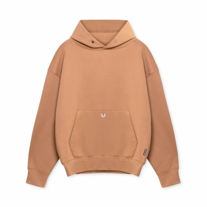 Hoodies and Sweatshirts Men ASRV TechTerry Hoodie Mars Dust