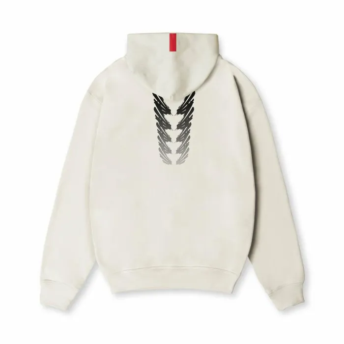 Hoodies and Sweatshirts Men ASRV TechTerry Zip Pocket Hoodie Stone 034brush Stroke034