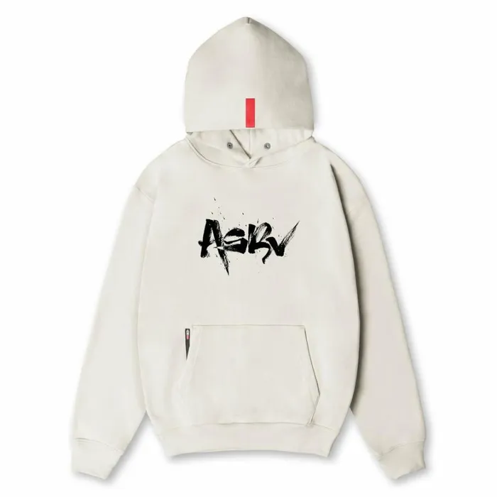 Hoodies and Sweatshirts Men ASRV TechTerry Zip Pocket Hoodie Stone 034koi034