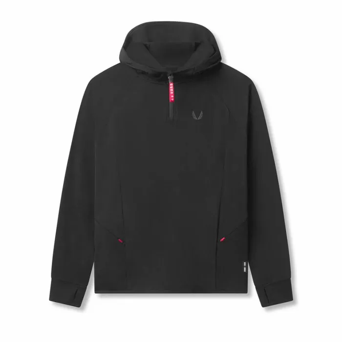 Hoodies and Sweatshirts Men ASRV Thermal Training Hoodie Black