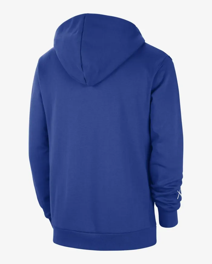 Hoodies And Sweatshirts Men Nike Brooklyn Nets Standard Issue 202324 City Edition Rush Blue