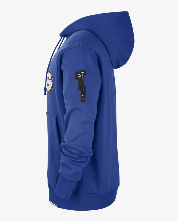 Hoodies And Sweatshirts Men Nike Brooklyn Nets Standard Issue 202324 City Edition Rush Blue