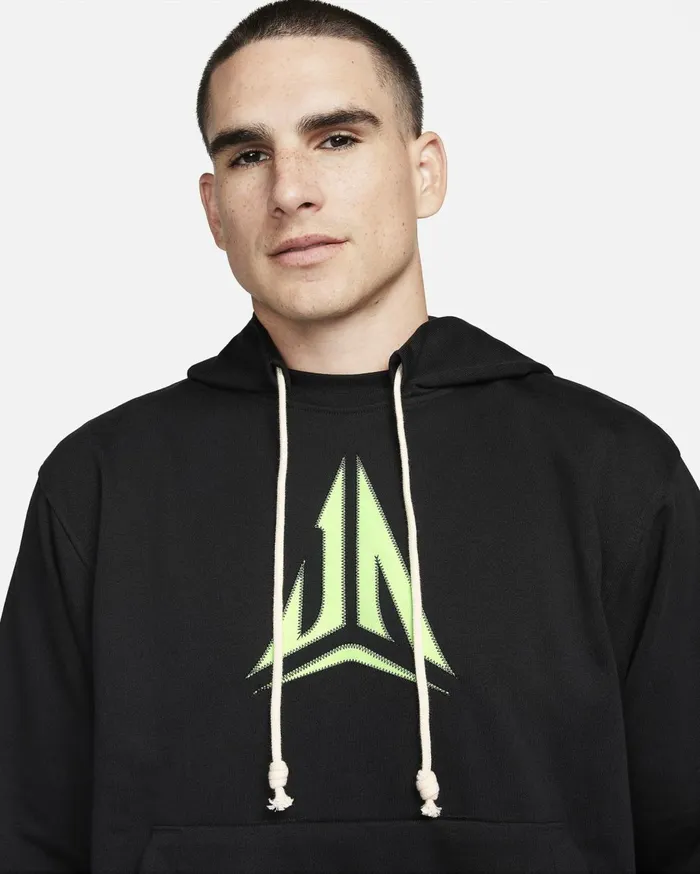 Hoodies And Sweatshirts Men Nike Ja Standard Issue Blacklime Blast