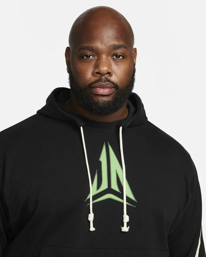 Hoodies And Sweatshirts Men Nike Ja Standard Issue Blacklime Blast