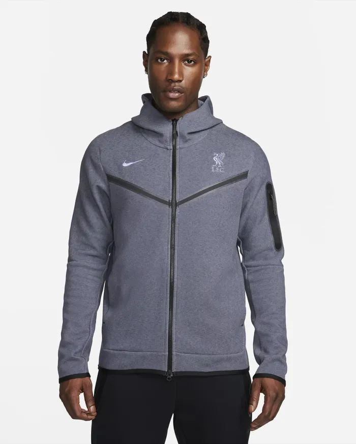 Hoodies And Sweatshirts Men Nike Liverpool FC Tech Fleece Windrunner Third Gridironspace Purple Hoodies And Sweatshirts Men Nike Liverpool FC Tech Fleece Windrunner Third Gridironspace Purple