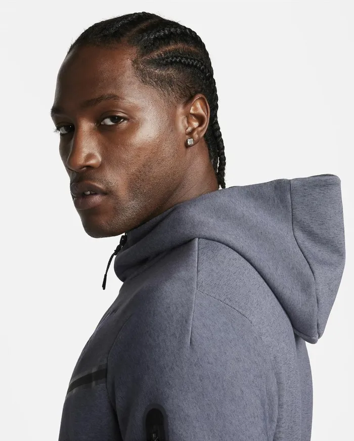 Hoodies And Sweatshirts Men Nike Liverpool FC Tech Fleece Windrunner Third Gridironspace Purple