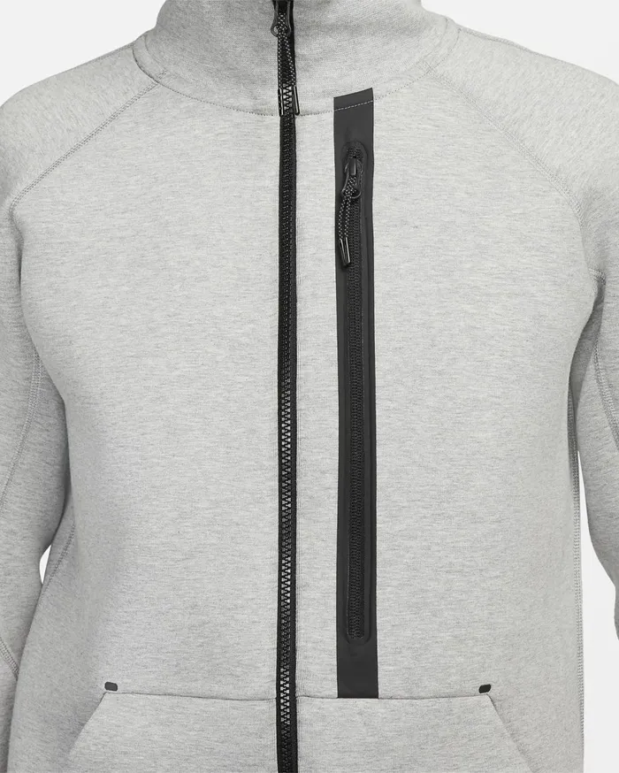 Hoodies And Sweatshirts Men Nike Sportswear Tech Fleece OG Dark Grey Heatherblack