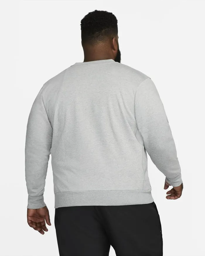 Hoodies And Sweatshirts Men Nike Standard Issue Dark Grey Heatherpale Ivory