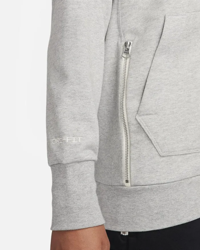 Hoodies And Sweatshirts Men Nike Standard Issue Dark Grey Heatherpale Ivory