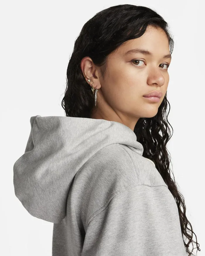 Hoodies And Sweatshirts Men Nike Standard Issue Dark Grey Heatherpale Ivory