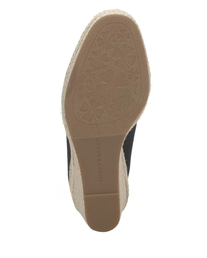 Imula Wedge Black Women Lucky Brand Shoes