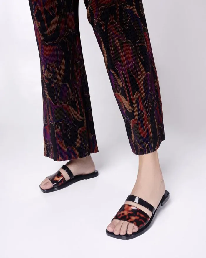 Ivy Blacktortoise Women Melissa Slides