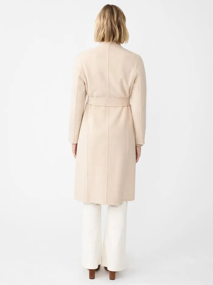 JMclaughlin Iryna Wool Coat Sand Women Jackets and Outerwear