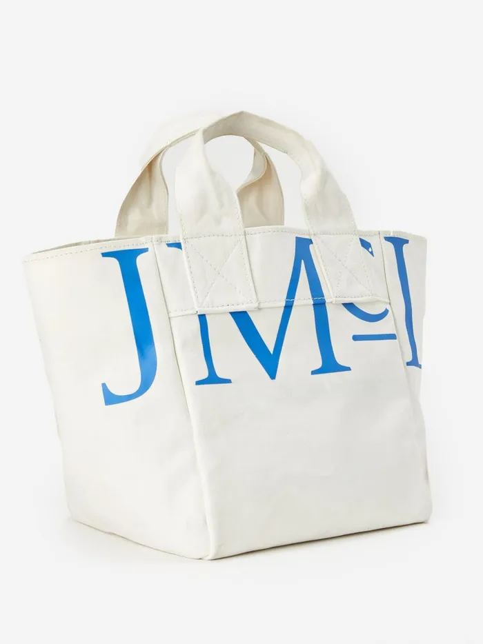 JMclaughlin Logo Tote Bag Off White Women Handbags