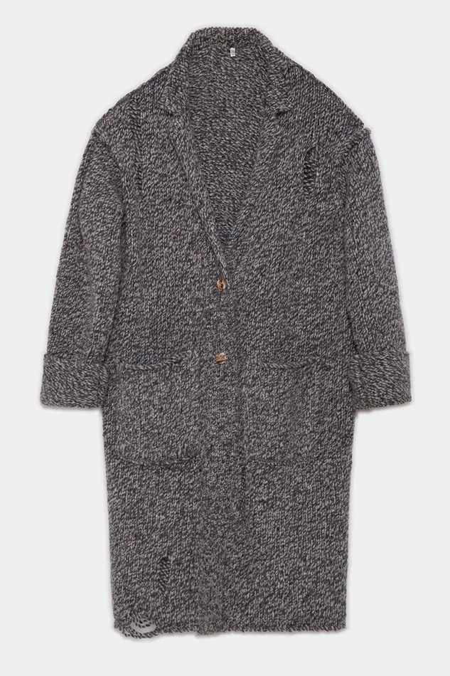 Jackets and Coats R13 Women Lapel Sweater Coat