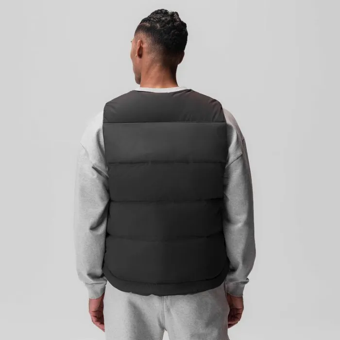 Jackets and Outerwear Men ASRV Ripstop Insulated Puffer Gilet Space Grey