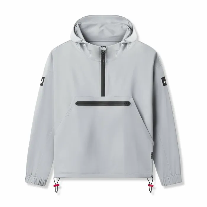 Jackets and Outerwear Men ASRV WeatherReady Anorak Jacket Slate Grey 034patch034 Jackets and Outerwear Men ASRV WeatherReady Anorak Jacket Slate Grey 034patch034