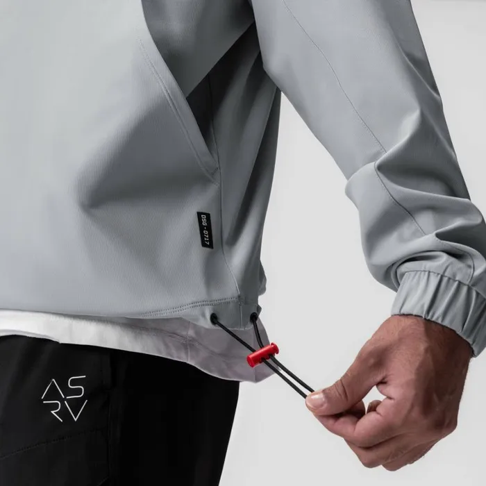 Jackets and Outerwear Men ASRV WeatherReady Anorak Jacket Slate Grey 034patch034