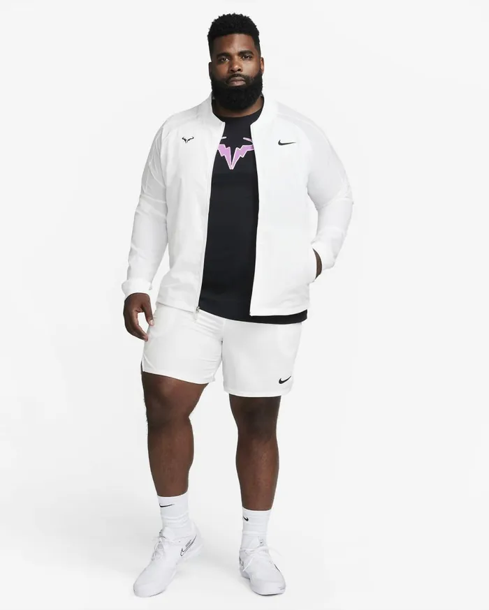 Jackets Men Nike DriFIT Rafa Whiteblack