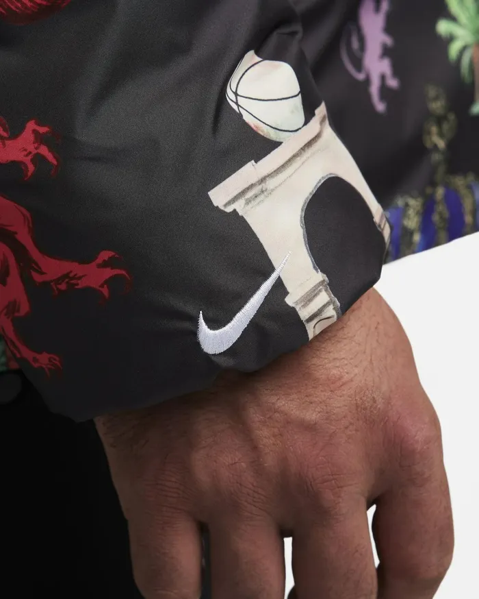 Jackets Men Nike LeBron Blackwhite