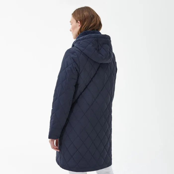 Jackets Women Orvis Barbour Womens Fox Quilt Dark Navy