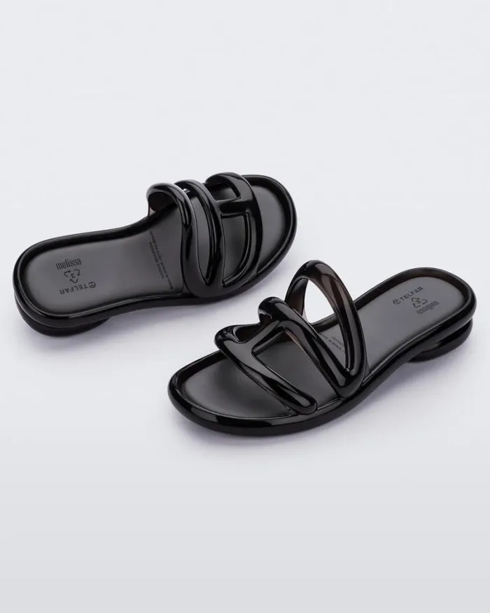 Jelly Slide Black Women Melissa Slides
