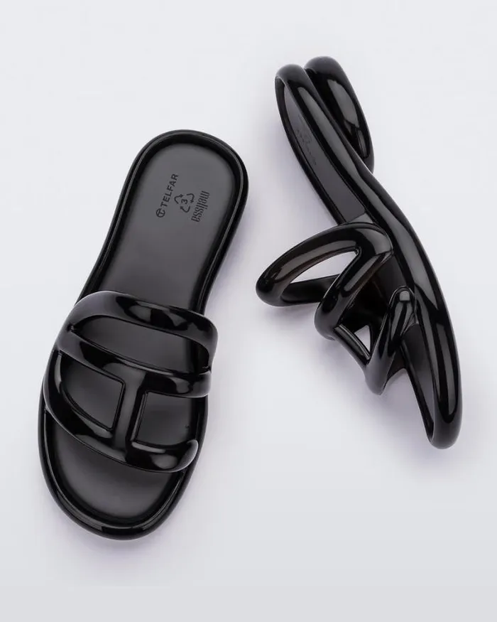 Jelly Slide Black Women Melissa Slides