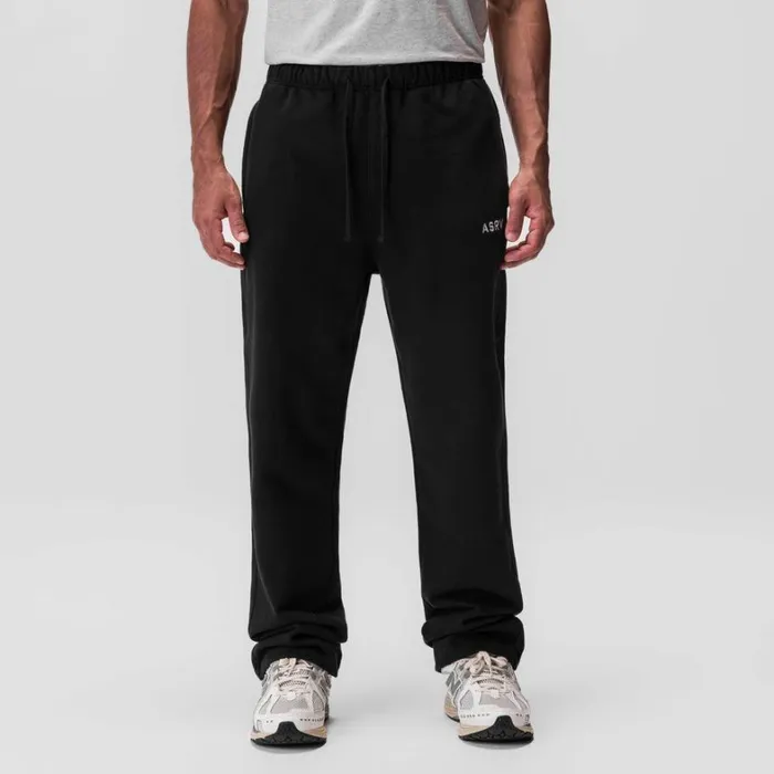 Joggers and Pants Men ASRV Tech Essential Straight Leg Sweats Black