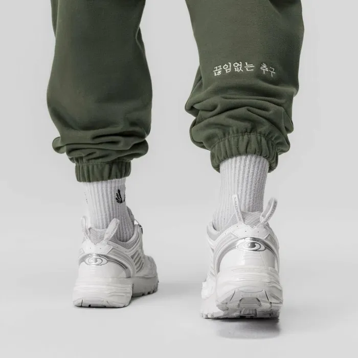 Joggers and Pants Men ASRV TechTerry Oversized Sweats Olive 034emblem034