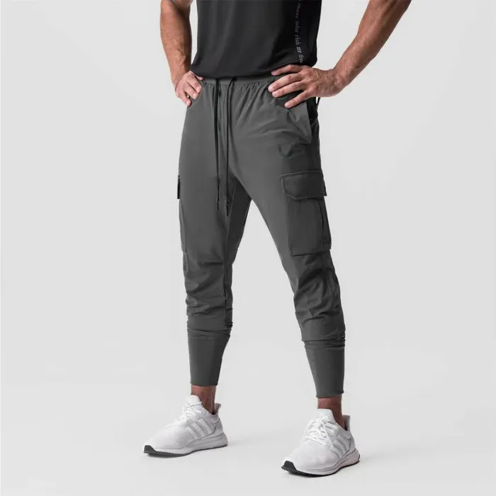 Joggers and Pants Men ASRV TetraLite Cargo High Rib Jogger Space Grey