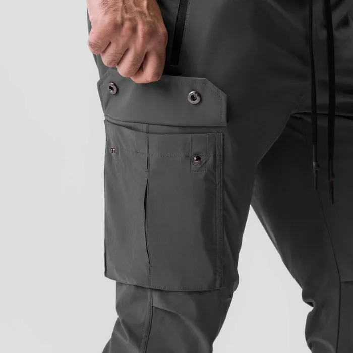 Joggers and Pants Men ASRV TetraLite Cargo High Rib Jogger Space Grey