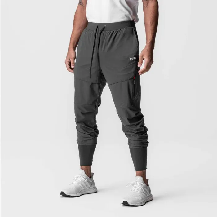 Joggers and Pants Men ASRV TetraLite Tech High Rib Jogger Space Grey