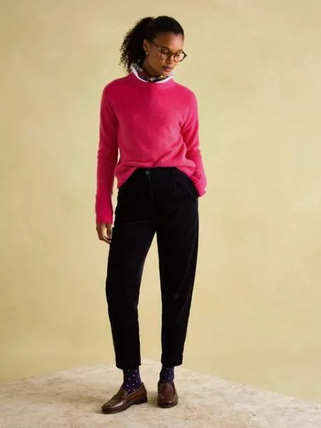 Jumpers and Knitwear Women Joules Pink 100 Cashmere Jumper