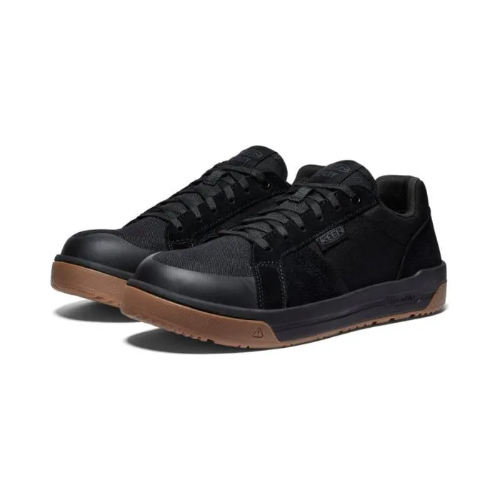 Kenton CarbonFiber Toe BlackGum Leather Work Sneaker Men KEEN Shoes Kenton CarbonFiber Toe BlackGum Leather Work Sneaker Men KEEN Shoes