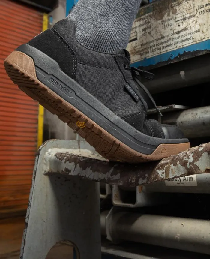 Kenton CarbonFiber Toe BlackGum Leather Work Sneaker Men KEEN Shoes Kenton CarbonFiber Toe BlackGum Leather Work Sneaker Men KEEN Shoes