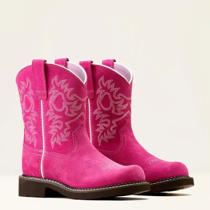 Kids Big Kids039 Footwear Ariat Fatbaby Western Boot Hottest Pink Kids Big Kids039 Footwear Ariat Fatbaby Western Boot Hottest Pink