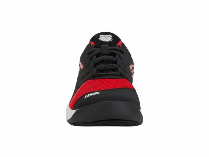 Kids KSwiss Teens 816 Years SPEEDTRAC Bright Whitestretch Limohigh Risk Red
