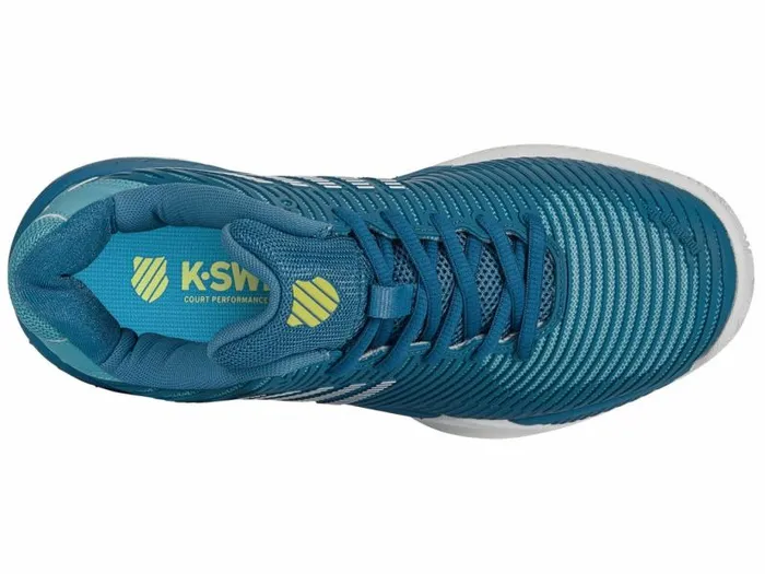 Kids KSwiss Tennis HYPERCOURT EXPRESS 2 Celestialscuba Bluebrilliant White