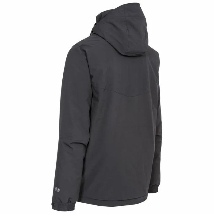 Kilkee Waterproof Ski Jacket Black Men Trespass Ski Jackets