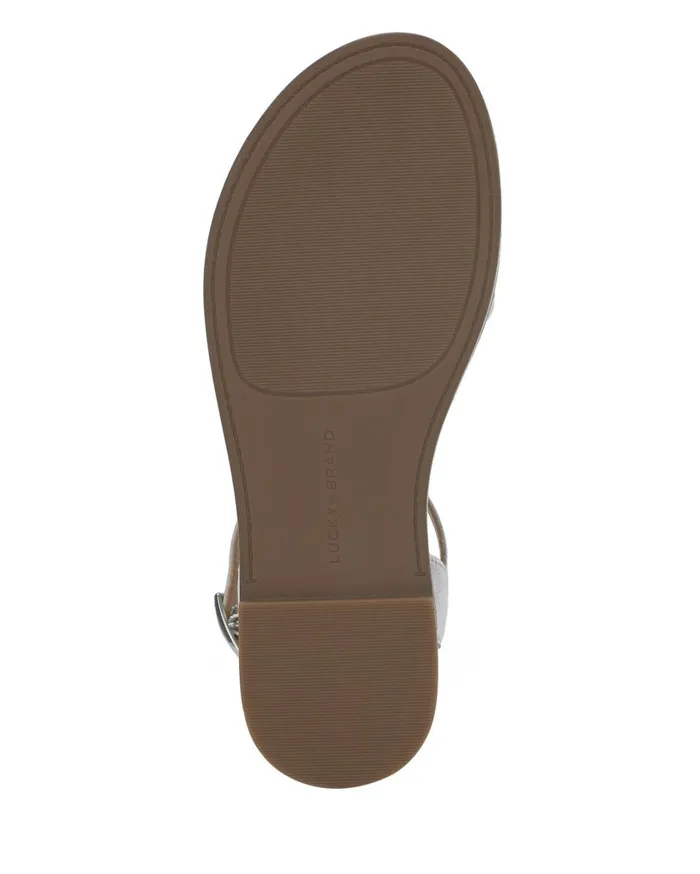 Kimaya Sandal Silver Women Lucky Brand Shoes