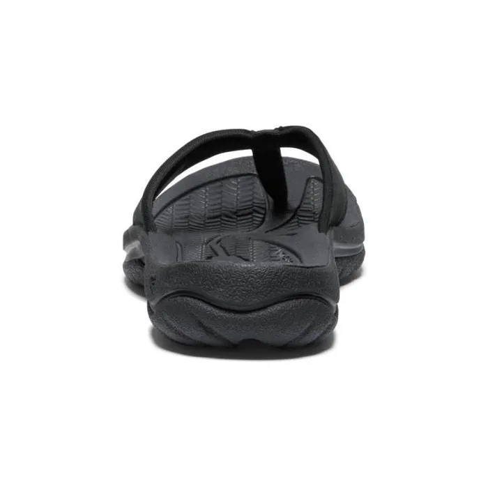 Kona Flip BlackVapor Leather FlipFlop Women KEEN Casual