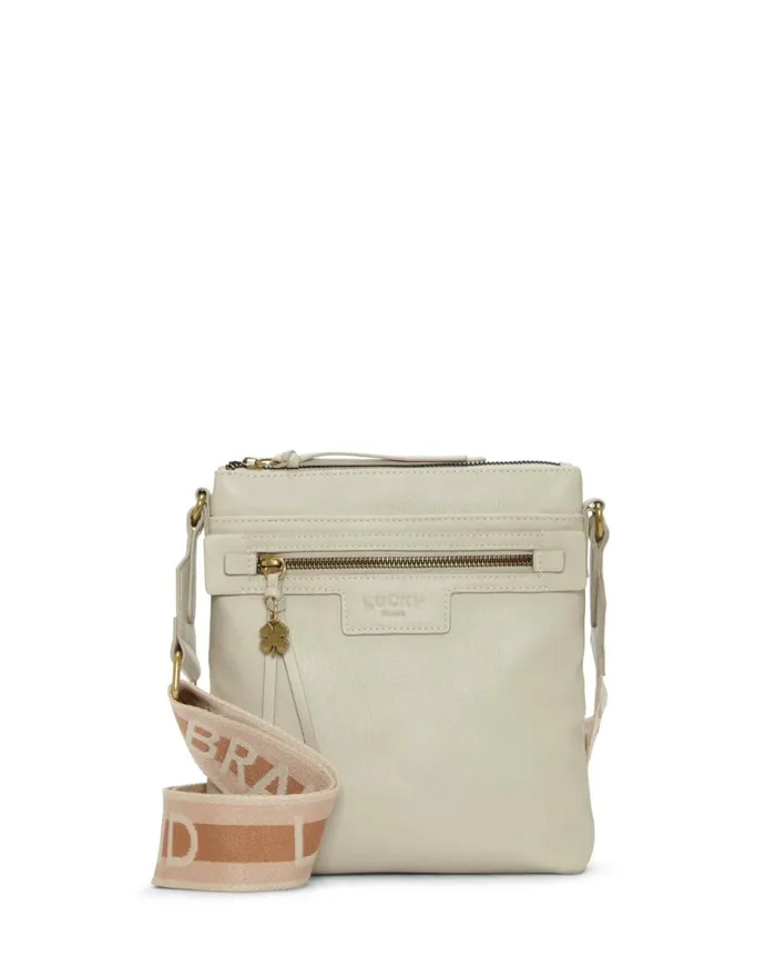 Lani Vegan Leather Crossbody 1354 Vanilla Women Lucky Brand Handbags