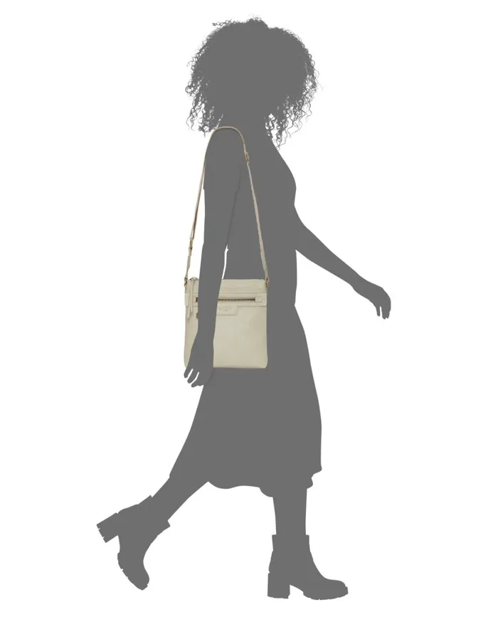 Lani Vegan Leather Crossbody 1354 Vanilla Women Lucky Brand Handbags