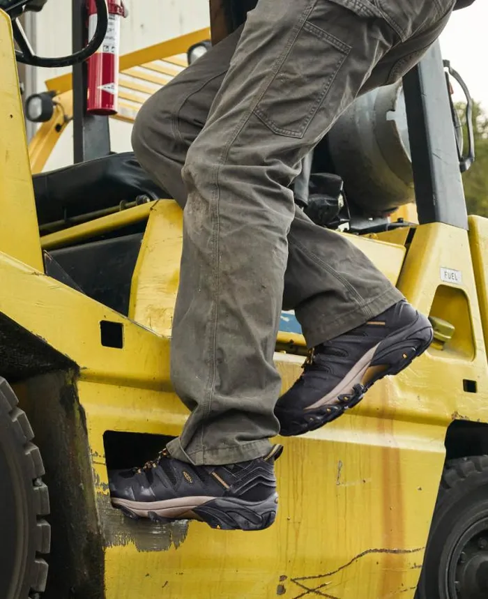Lansing Waterproof Mid Steel Toe Men KEEN Work Boots and Shoes Lansing Waterproof Mid Steel Toe Men KEEN Work Boots and Shoes
